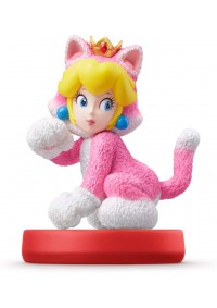 Figurine Amiibo Super Mario Series - Peach Chat (Cat)